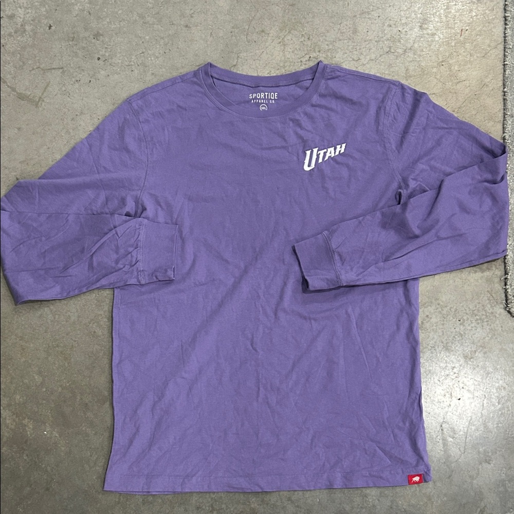 Sport-Tek Lavender Long Sleeve Men's Tee